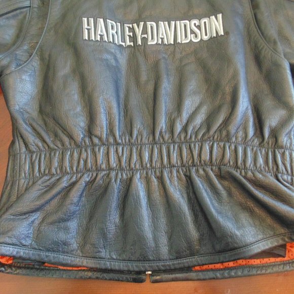 Harley Davidson Leather Womens Jacket EXC.. - Picture 2 of 7